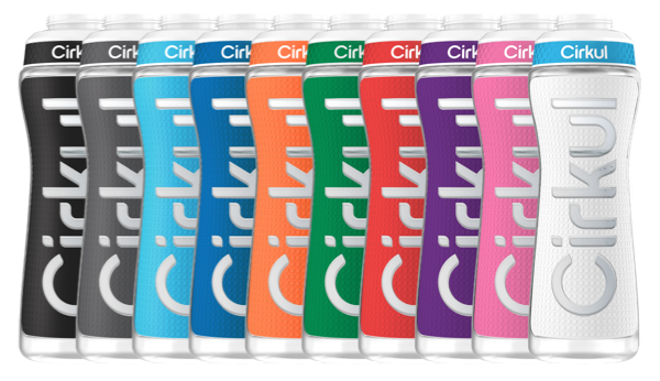 22oz. Grip Squeeze Plastic Bottle & Sport Lid - 8MM6
