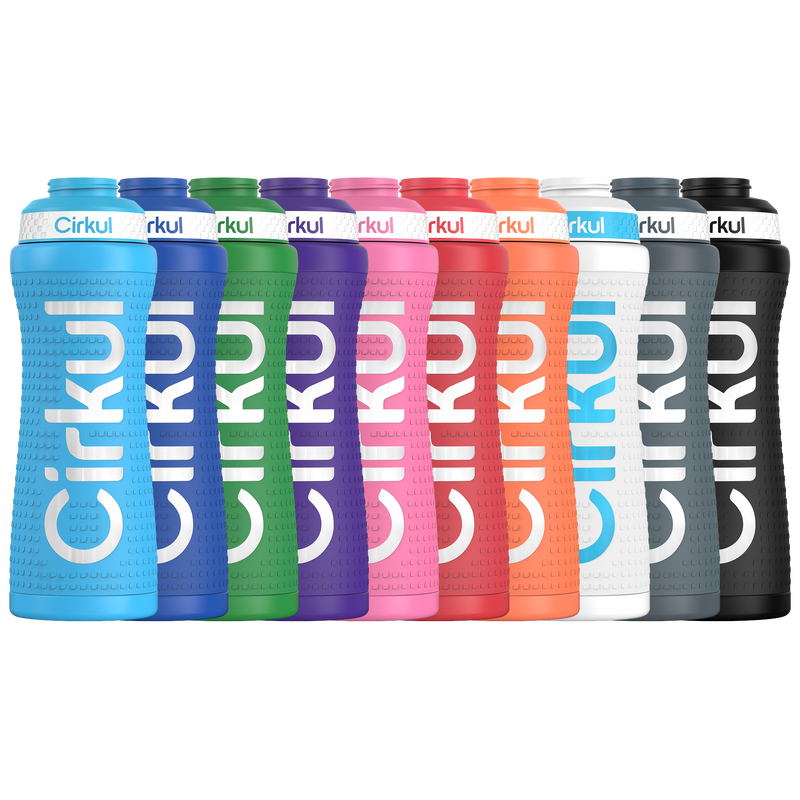22oz. Grip Stainless Steel Bottle & Sport Lid - GJQD