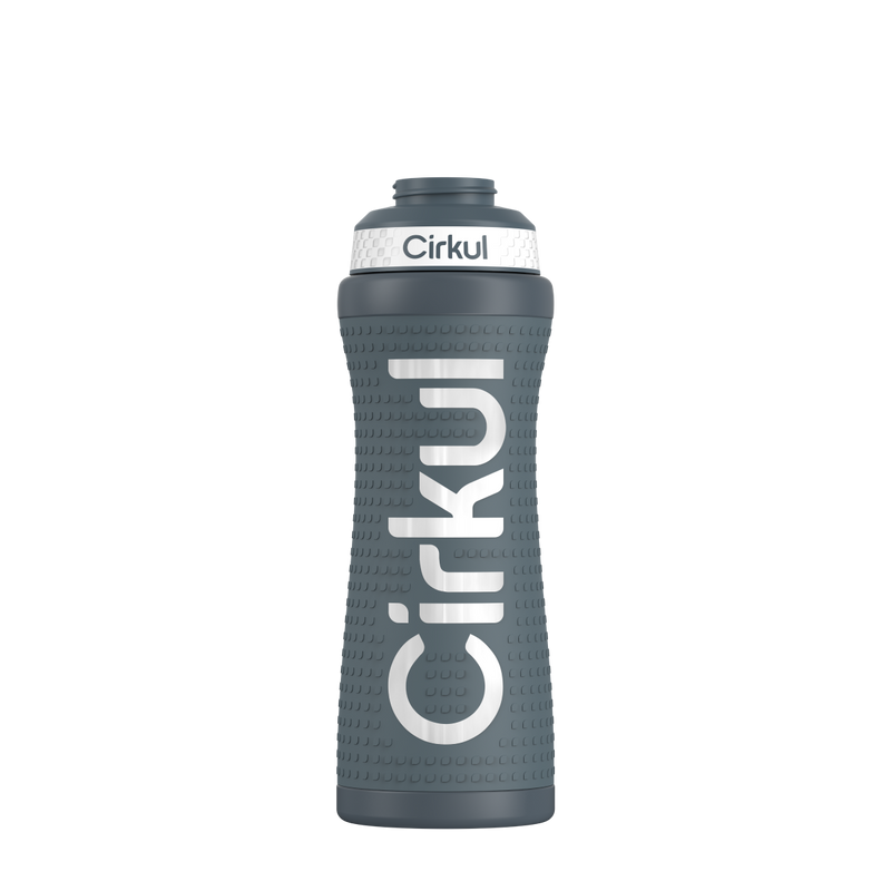 22oz. Grip Stainless Steel Bottle & Sport Lid - GJQD