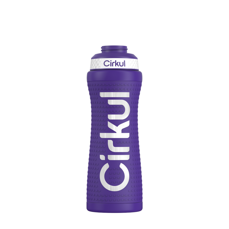 22oz. Grip Stainless Steel Bottle & Sport Lid - GJQD
